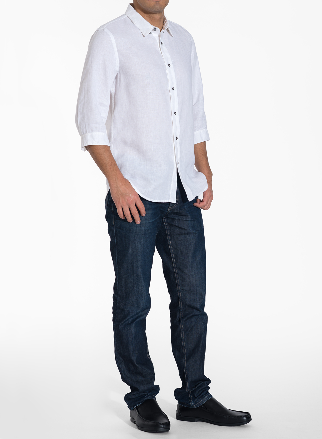 mens linen shirt myer