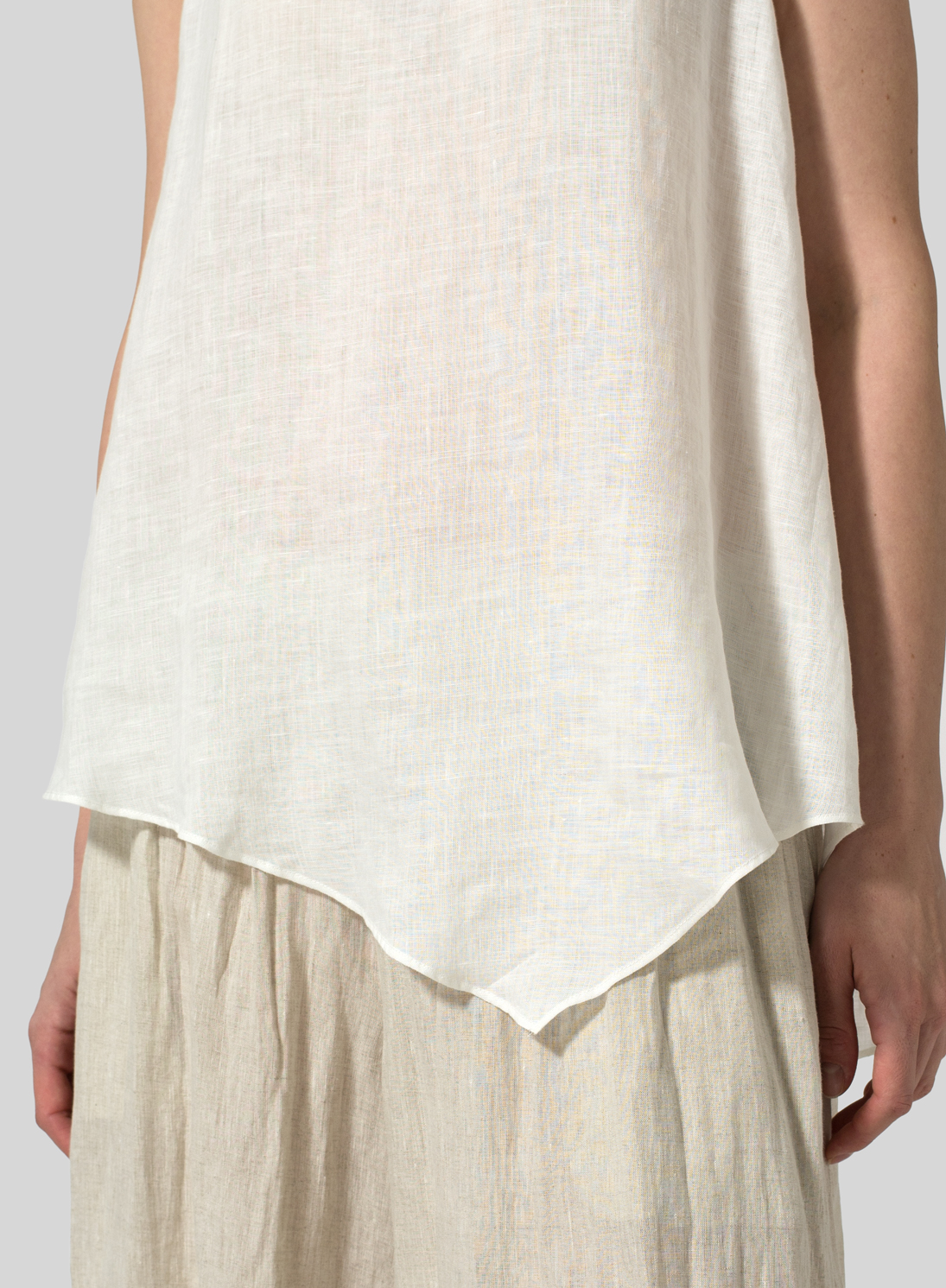 linen vest tops uk