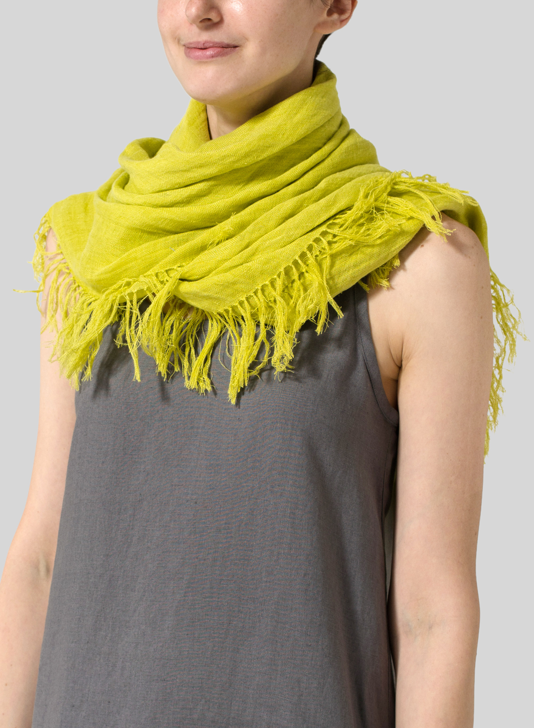 Linen deals square scarf