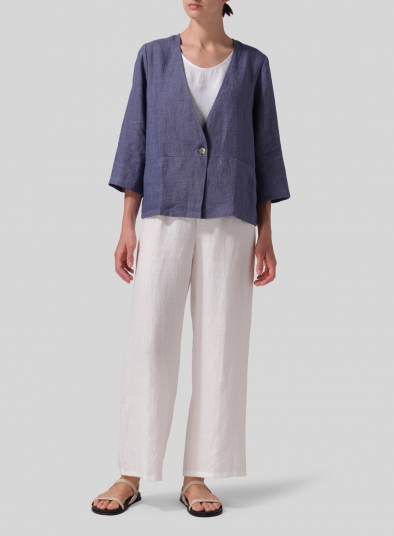 Linen Jackets | Plus Size Clothing
