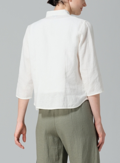 Linen Classic Chinese Button Jacket