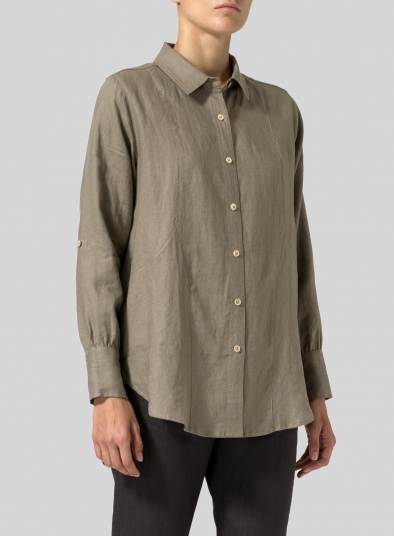 uneven hem shirts