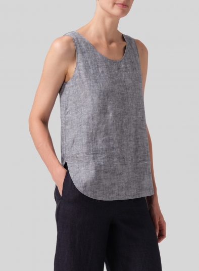 Linen Tanks & Camis | Plus Size Clothing