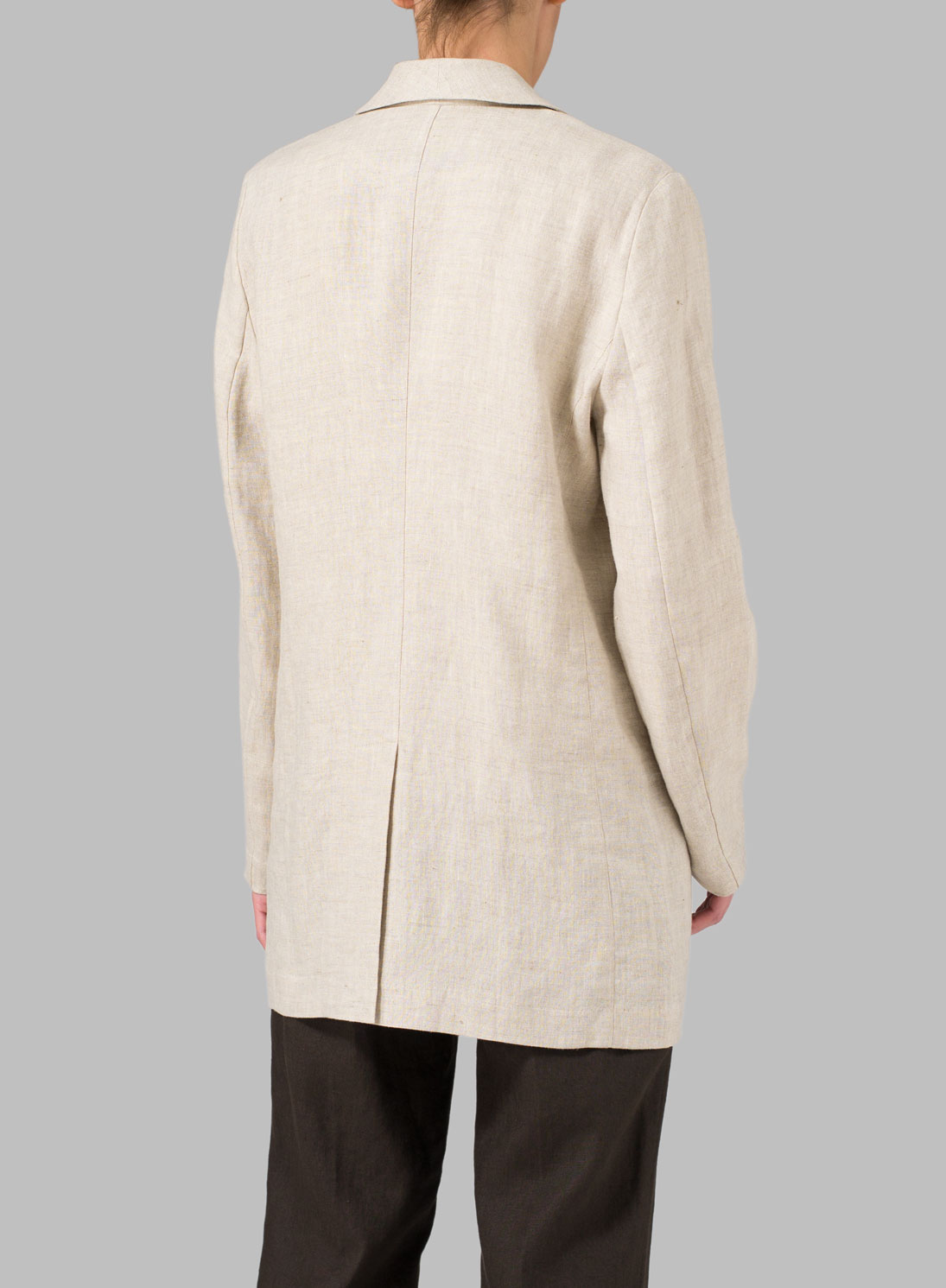 Linen Long Sleeve Jacket