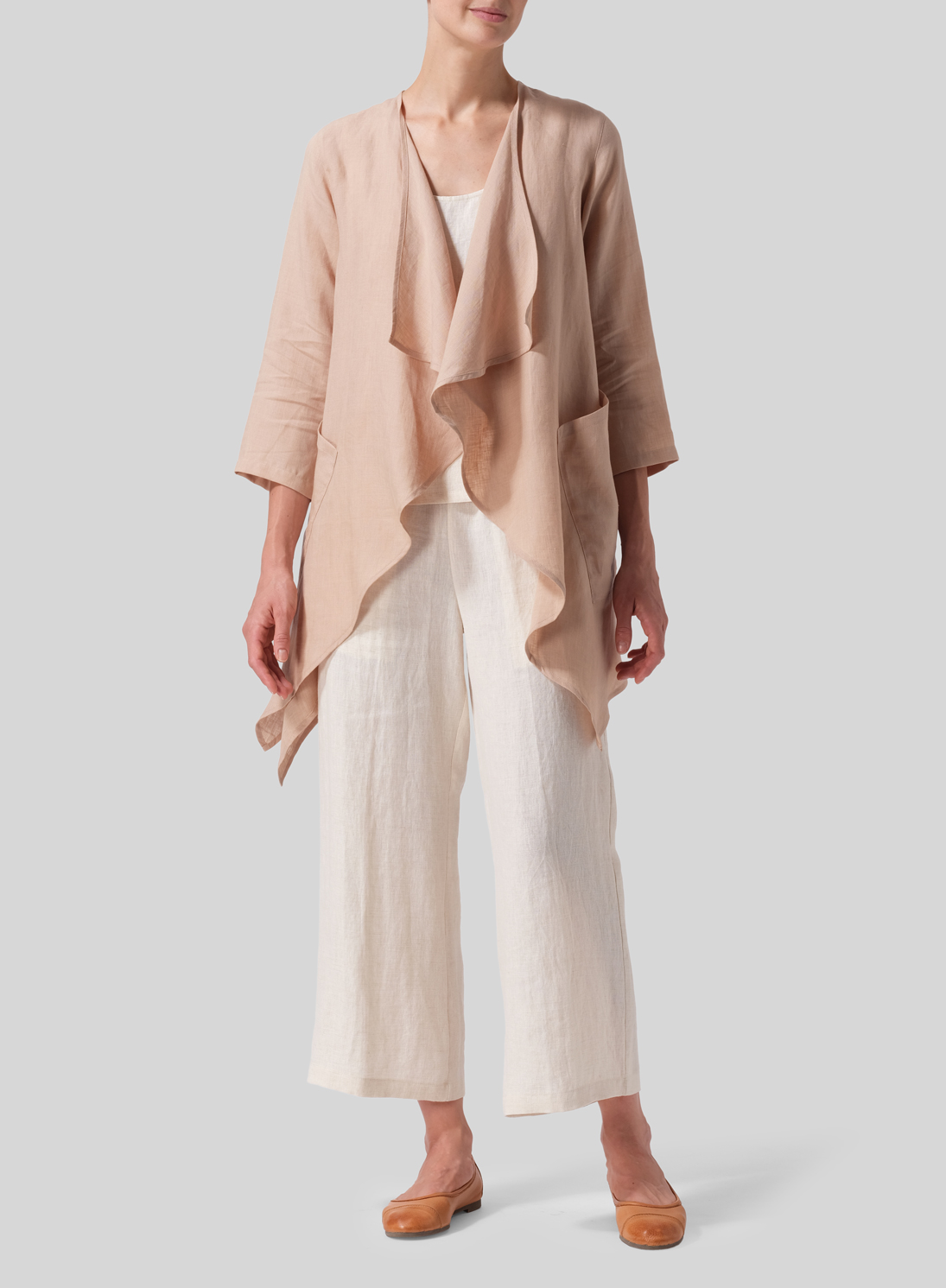 Waterfall hotsell linen jacket