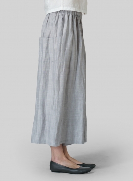 low rise wide leg pants