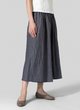 low rise wide leg pants