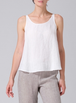 Linen Thin Strap Cami