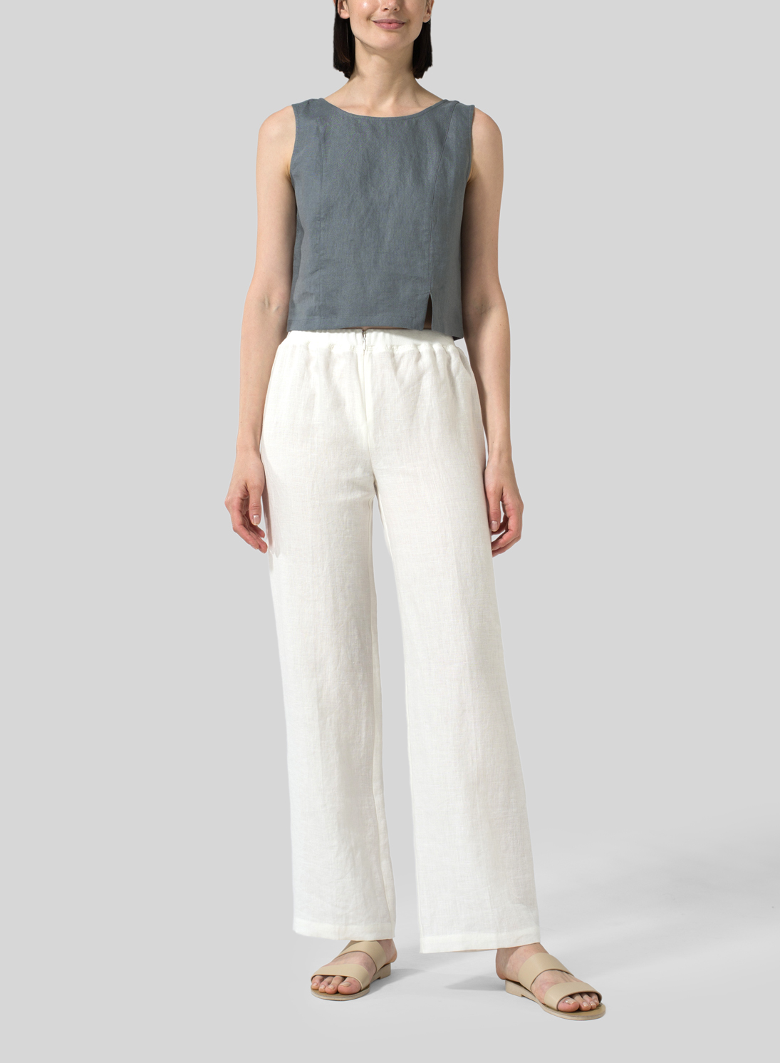 Linen Women Wide Pants 160521d – ISTORIST