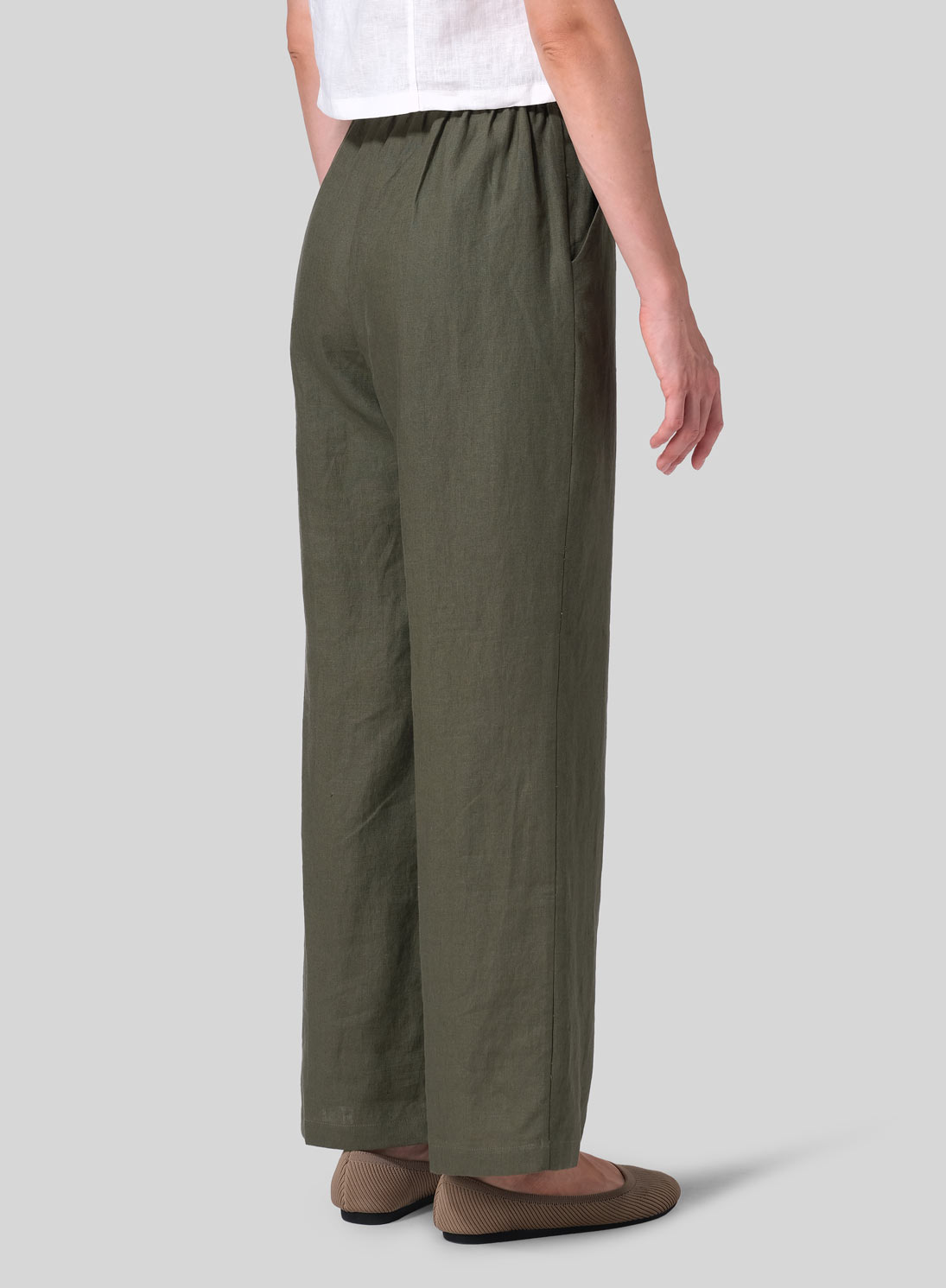 Linen Regular Long Pants