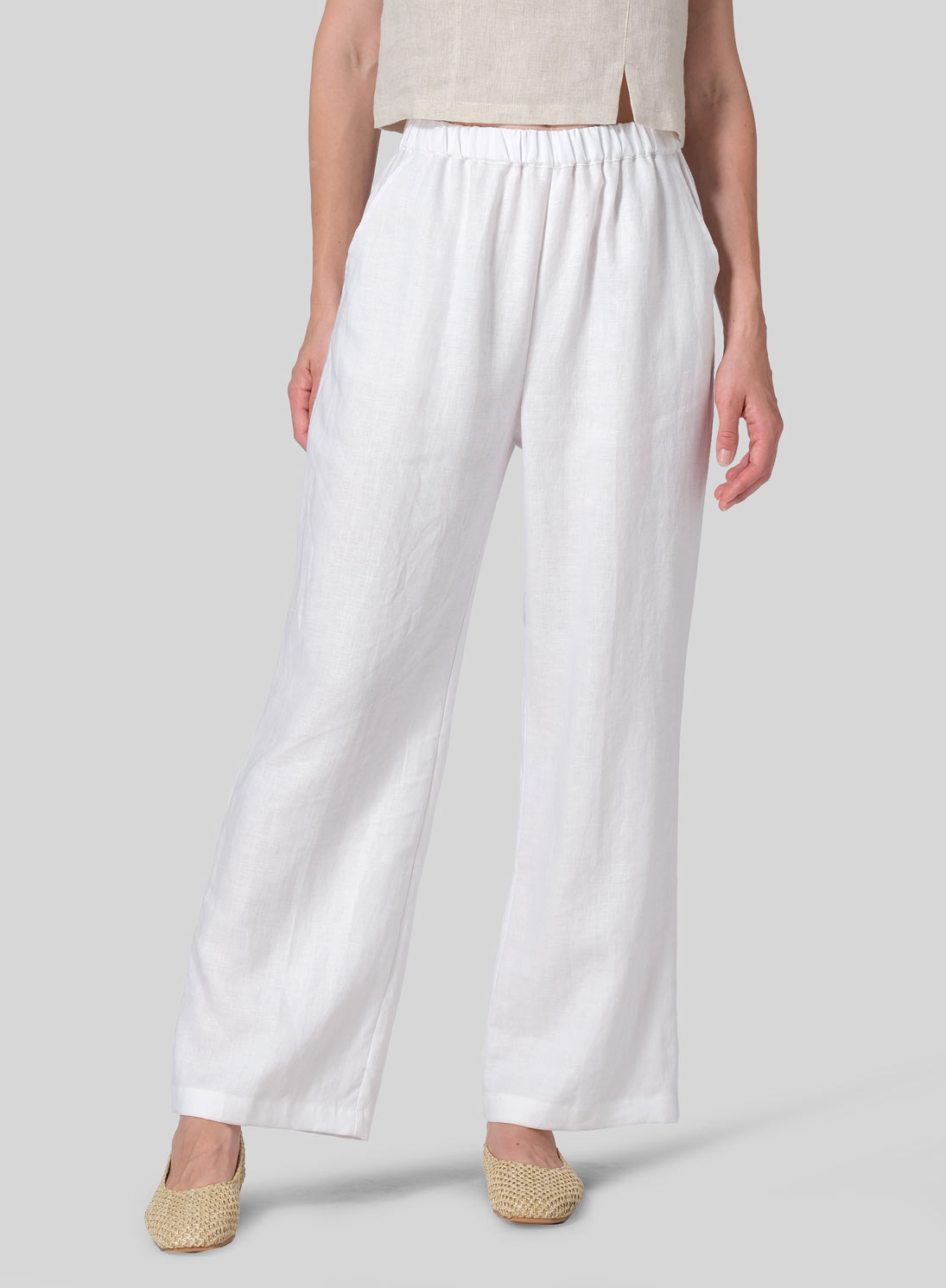 Linen Regular Long Pants