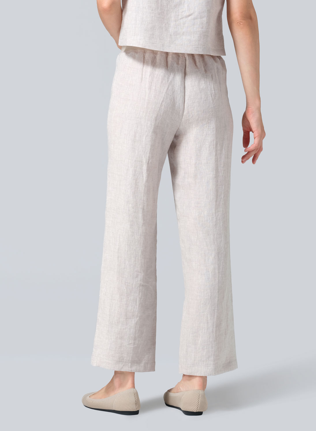 Linen Straight Leg Pants