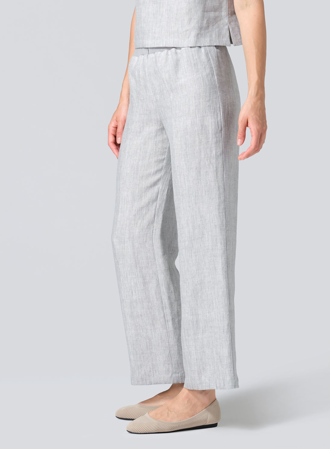 Linen Straight Leg Pants