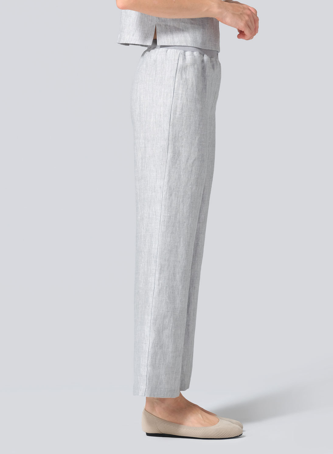 Linen Straight Leg Pants