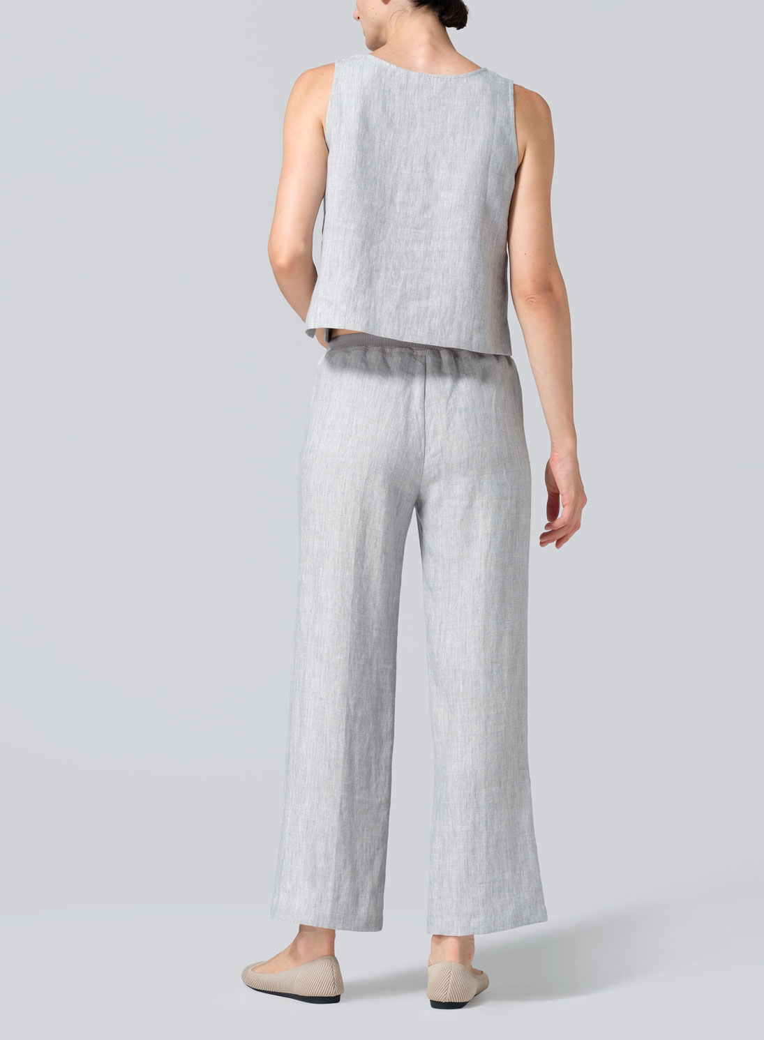 Linen Straight Leg Pants