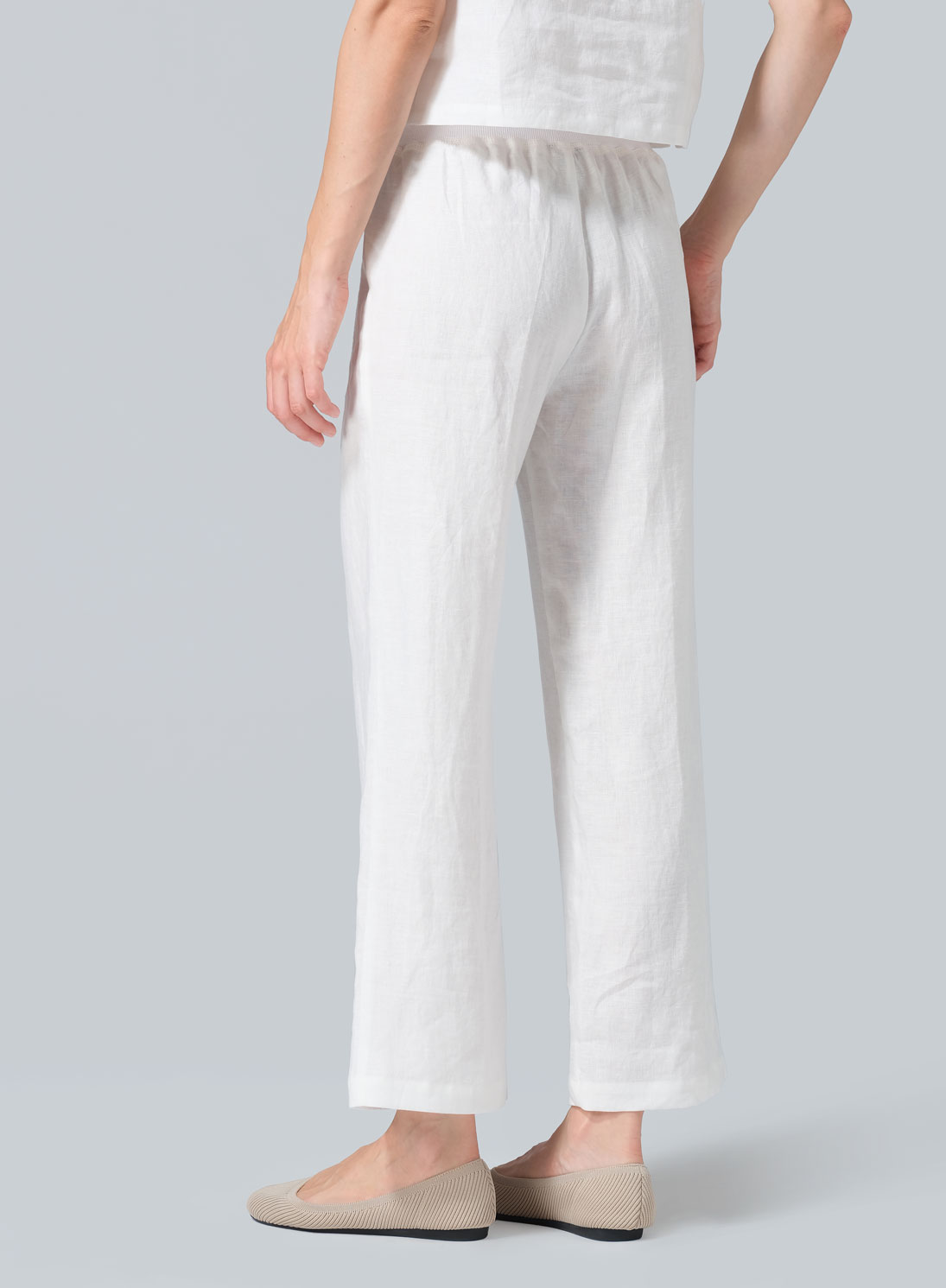 Linen Straight Leg Pants