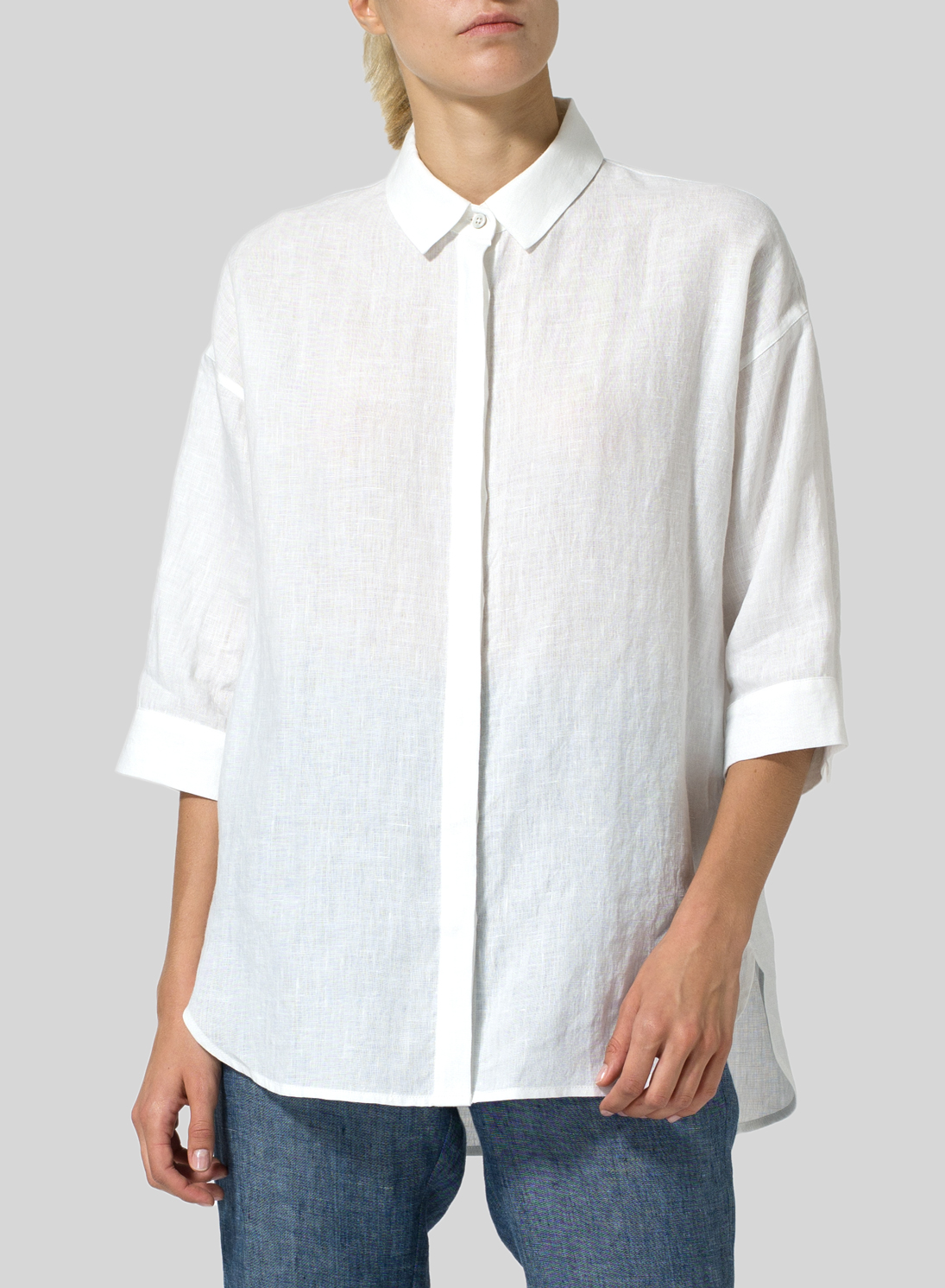 Linen Button Up Shirt