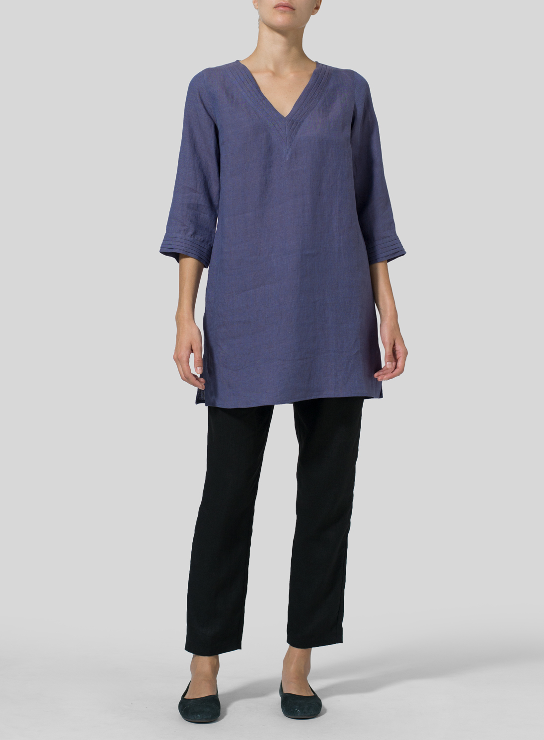 womens linen tunics uk