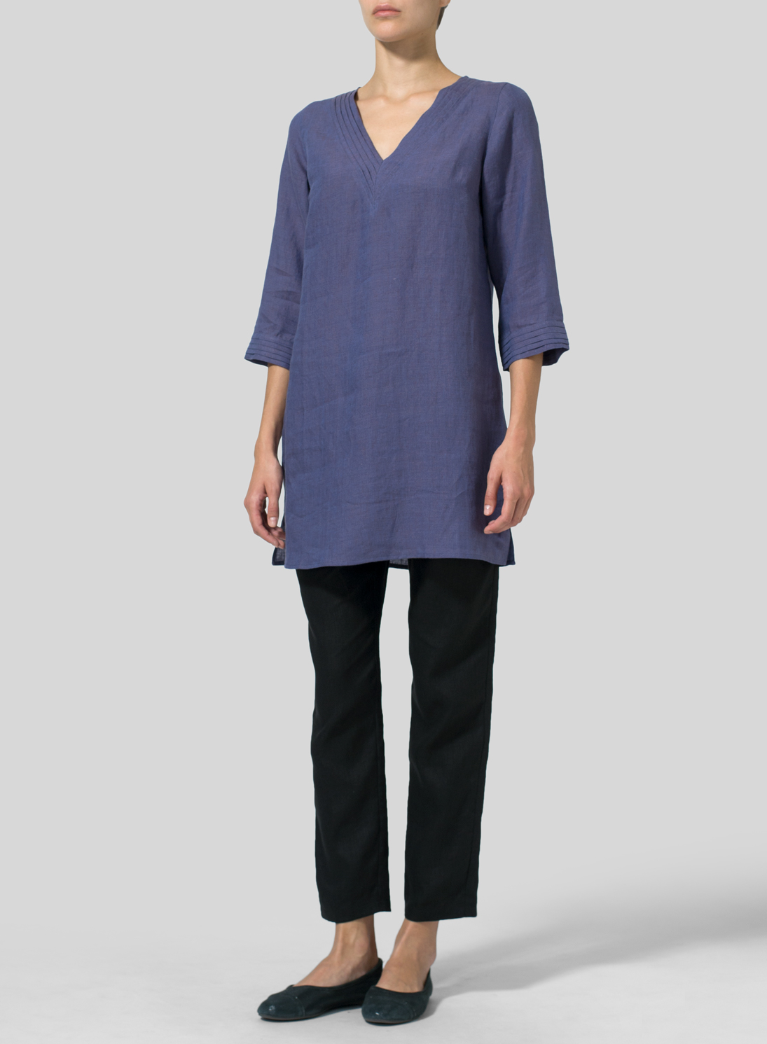 womens linen tunics uk