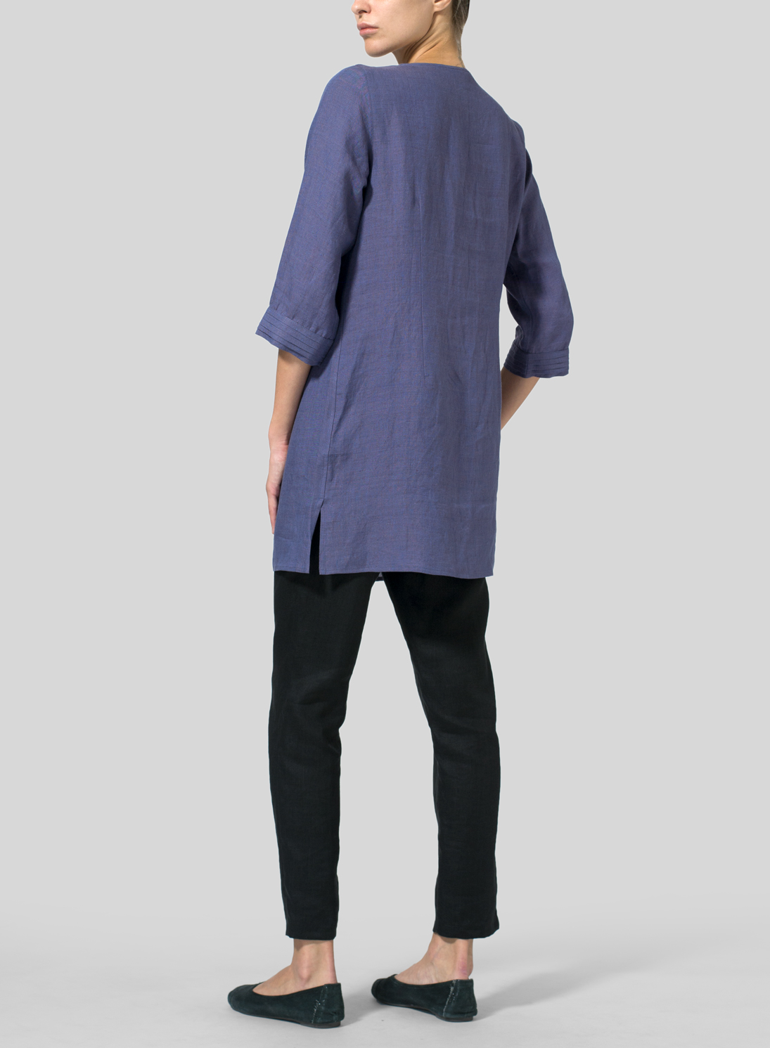 womens linen tunics uk