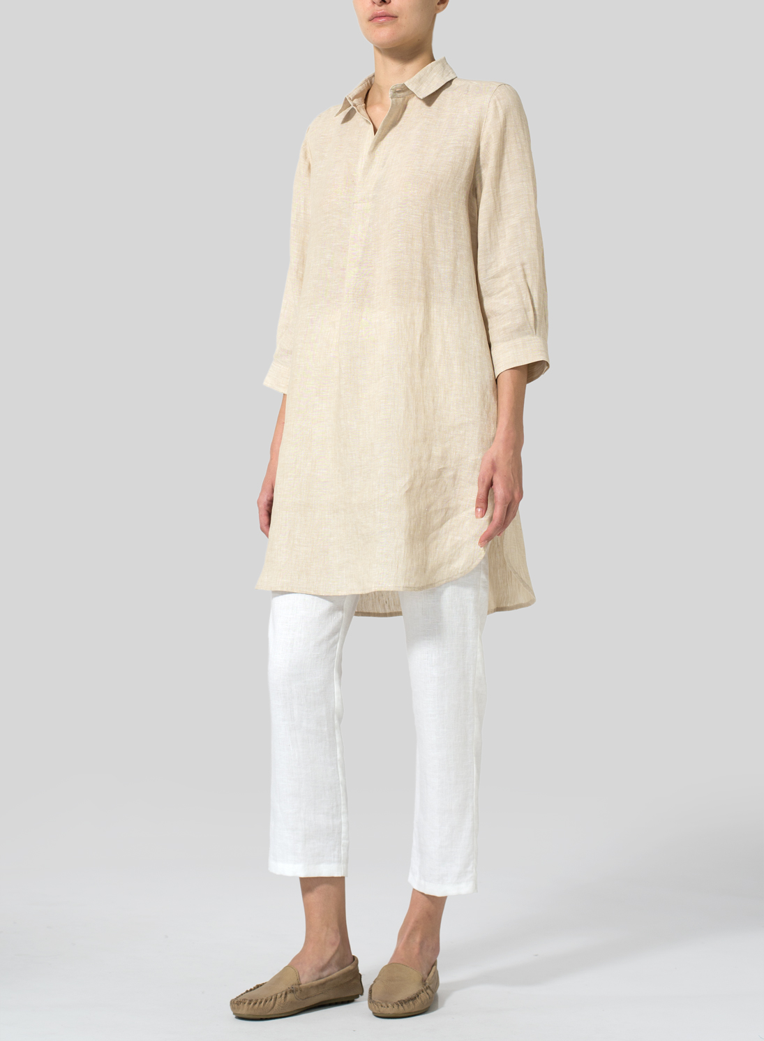 Linen Classic Shirt Tunic