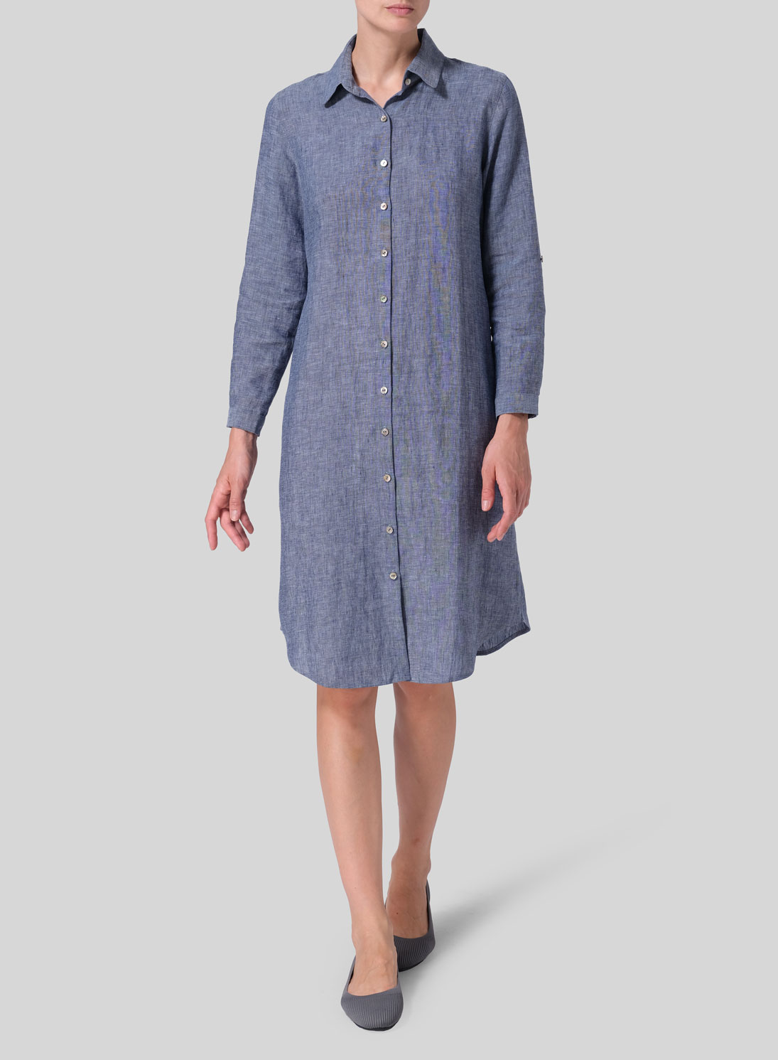 Linen Shirt Dress