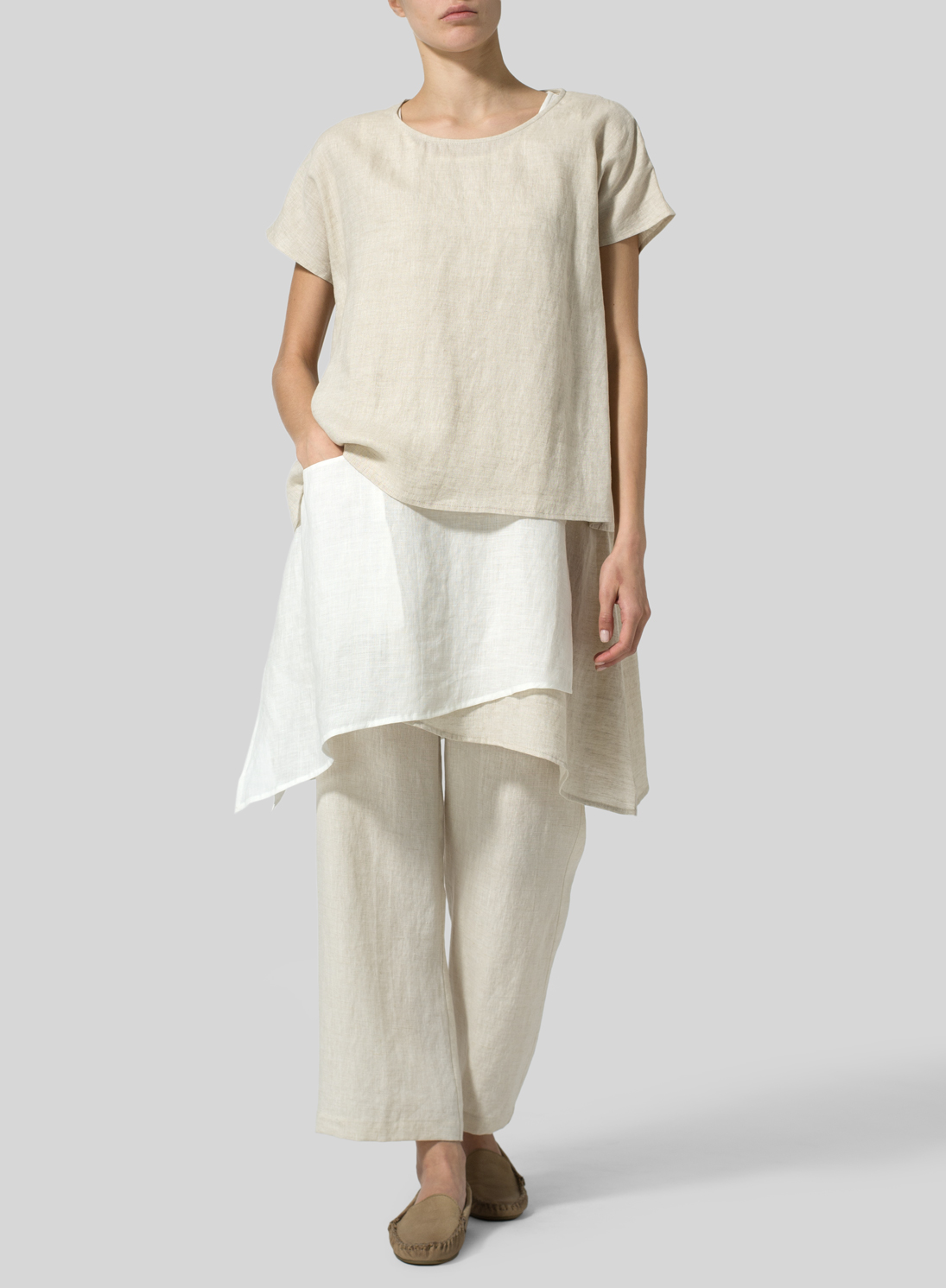 Linen Layered Top