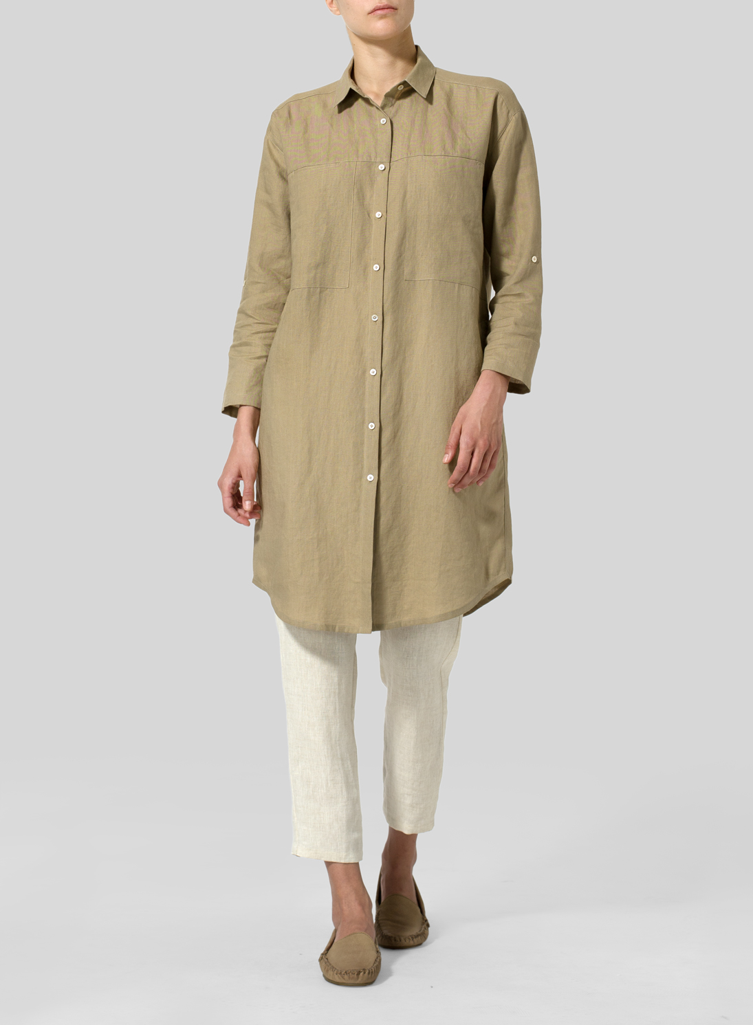 Linen Long Shirt