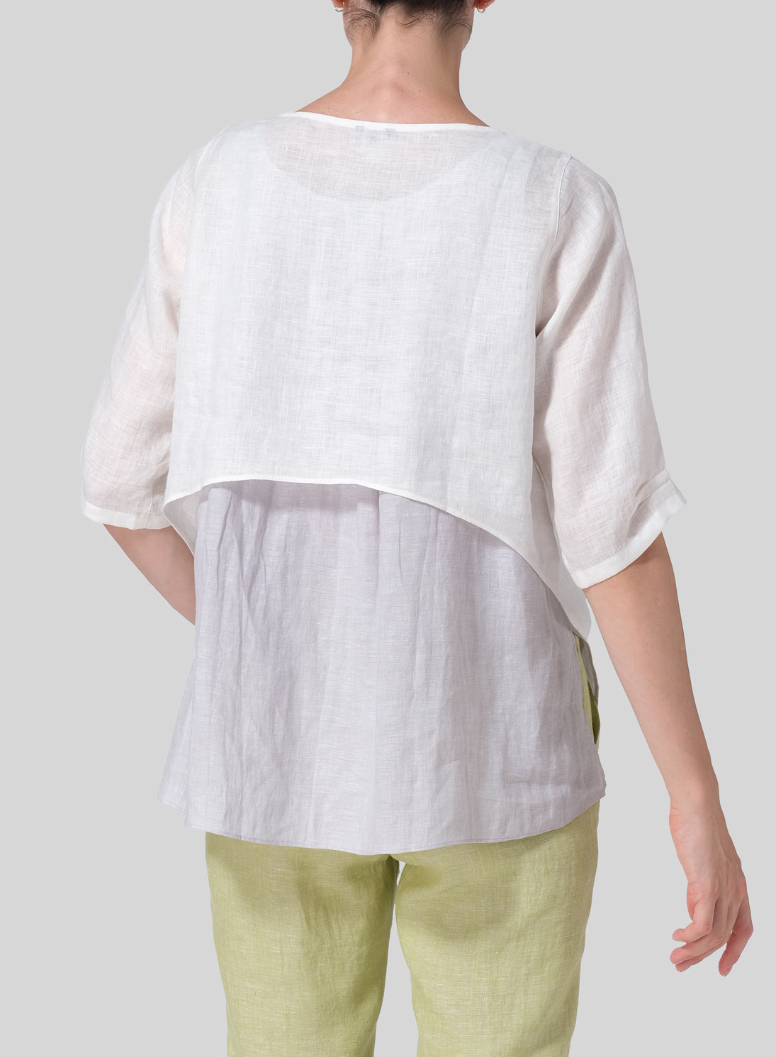 Linen Layered Top Set