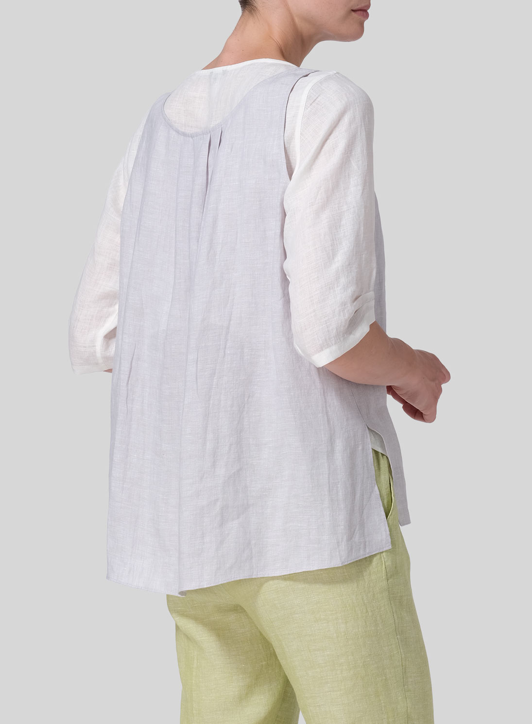 Linen Layered Top Set