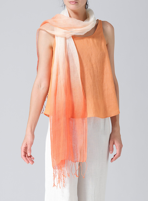 Ombre Linen Scarf