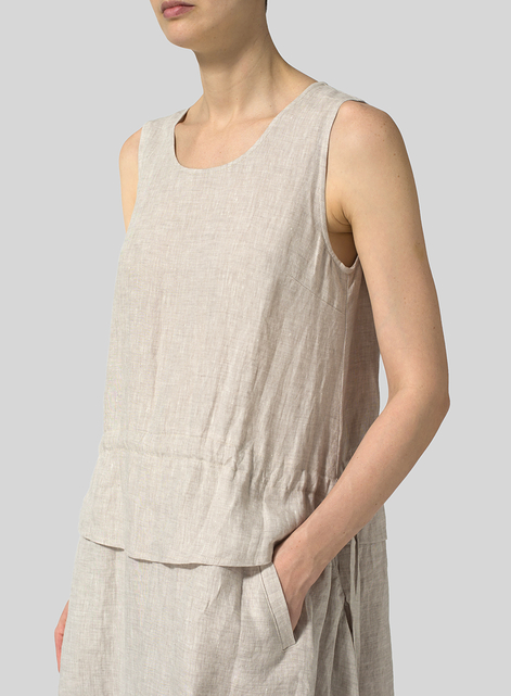 Linen Loose A-Line Dress