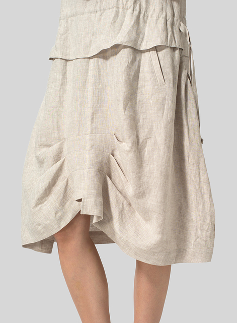 Linen Loose A-Line Dress