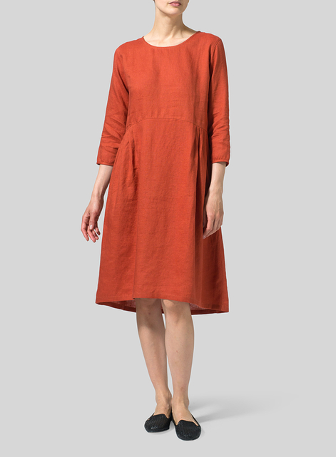 Linen Dresses Skirts Plus Size Clothing