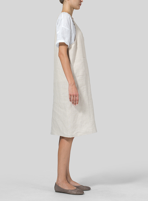 Linen Overall Dress