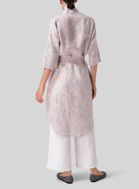 Linen Kimono Home Wear