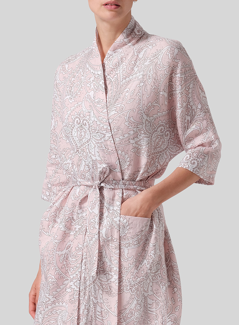 Linen Kimono Home Wear