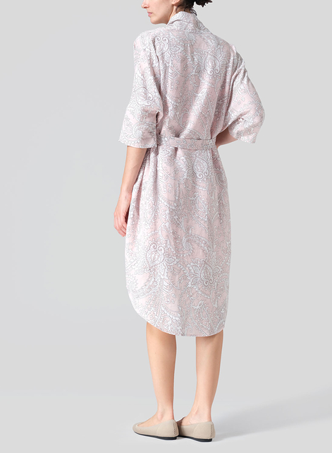 Linen Kimono Home Wear