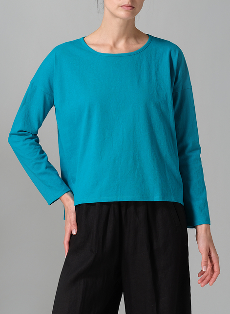 Medium Weight Knit T-Shirt