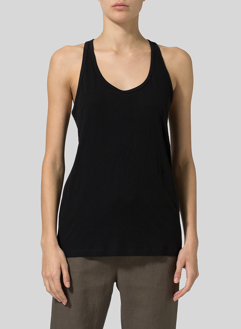 Lightweight-Cotton Racerback Camisole