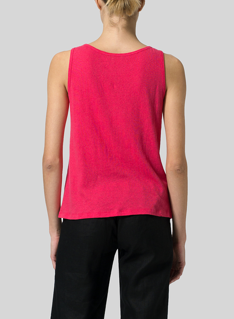 Linen Cotton Tank Top 