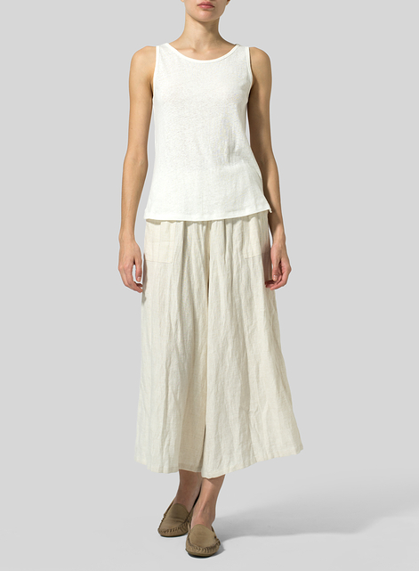 Linen Cotton Tank Top 