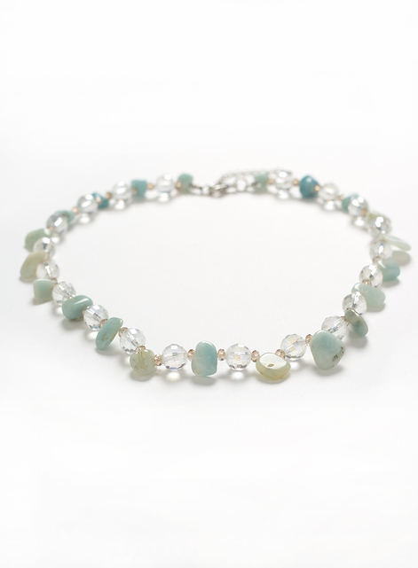 Jade Resin Collar Necklace