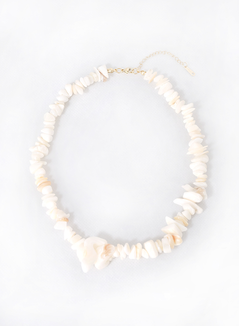 Beach Shell Collar Necklace