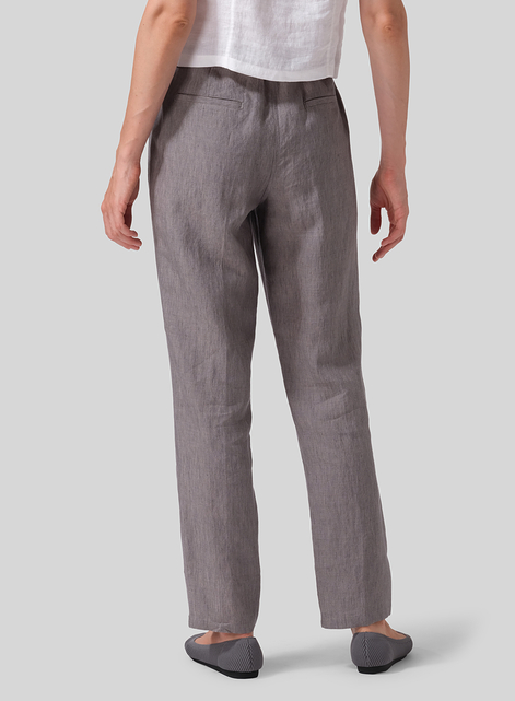 Linen Casual Long Pants