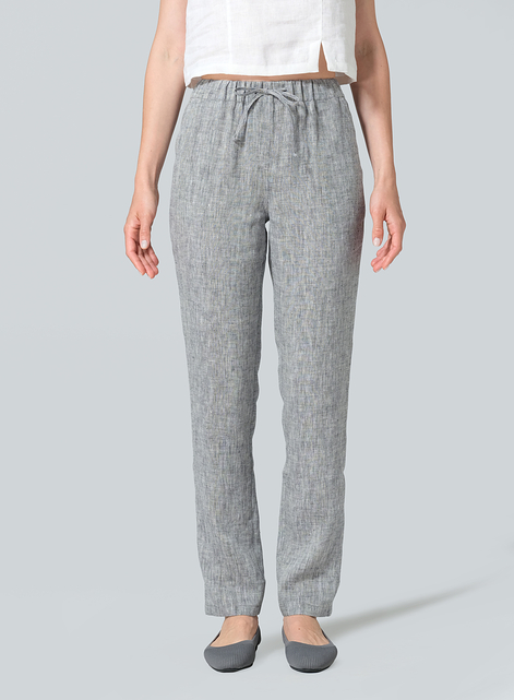 Linen Casual Long Pants