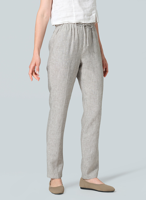 Linen Casual Long Pants