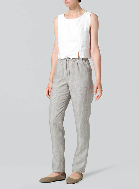 Linen Casual Long Pants