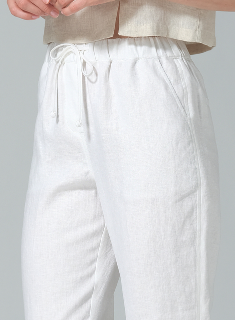 Linen Casual Long Pants