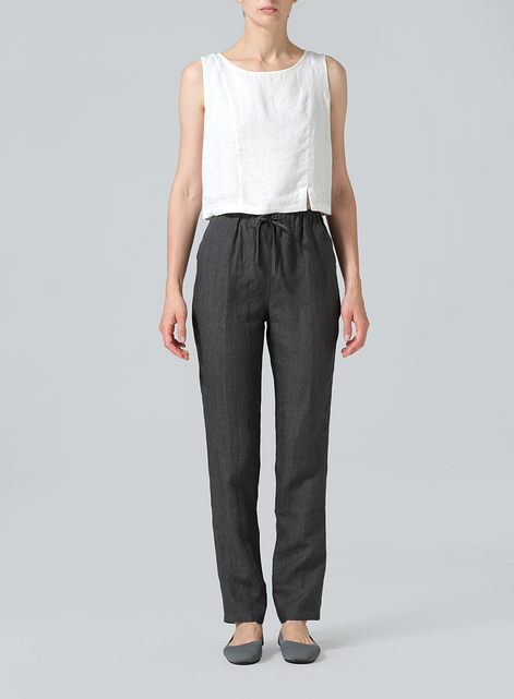 Linen Casual Long Pants